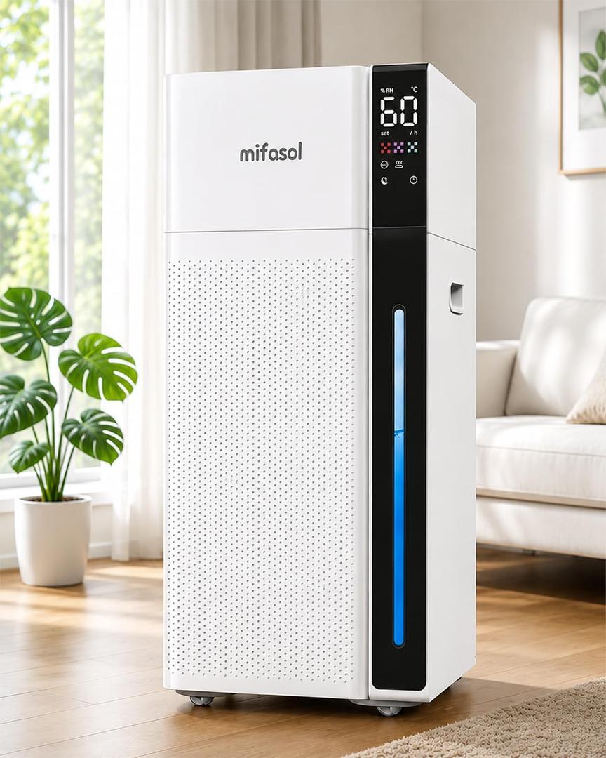 Mifasol Cool Mist Humidifier Large Room, Whole House Humidifiers for Home