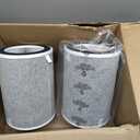 2 Packs HP201 HP202 True HEPA Replacement Filter Compatible with Shark HP200 Series, HP201, HP202, HP301, HP302, UA205, AP1000 HP200 HC501, HC502 Air Purifier MAX, H13 True HEPA & Activated Carbon