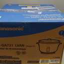 Panasonic Commercial Electric Rice Cooker, 208V Extra-Large Capacity 80-Cup (Cooked), 40-Cup (Uncooked) with One-Touch Operation - SR-GA721L - Silver