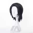 Anime Black Short wig Men Straight Hair COS Yuuta Pure Lovers Cosplay Wig Halloween,Christmas,Daily Fashion, Anime and Gaming Expo,Fancy ball