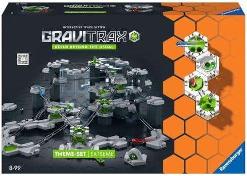 Ravensburger - GraviTrax PRO - Extreme Starter Set - 22432 - STEM Construction Toy - Creative Marble Runs - 194 Pieces - for Kids Ages 8 and Up