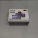 3 Channel 4K Dash Cam with 5GHz WiFi & APP Control, 4K+1080P+1440P Dash Cam Front and Rear Inside with 64GB Card, Dash Camera for Cars with Night Vision, Loop Recording, 24H Parking Mode, G-Sensor