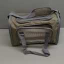 Henkelion Cat Carriers Dog Carrier Pet Carrier For Small / Medium Cats Dogs Puppies (Up To 15lbs), TSA Airline Approved Small Dog Carrier Soft Sided, Collapsible Waterproof Travel Puppy Carrier - Grey (17.0"L x 11.0"W x 11.0"H)