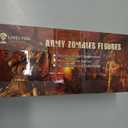 Army Men VS Zombie Action Figure Toys Realistic Battle Scene Zombie Playset Collections Christmas Halloween Toys Gifts Decoration for Boys Adults Kids (12PCS)