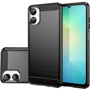 Case for Galaxy A06 5G Case, for Samsung A 06 (5G) SM-A066M, Slim Thin Phone Cover TPU Soft Back Cases Anti-Scratch Shockproof Protective Cover for Samsung Galaxy A06 5G Black