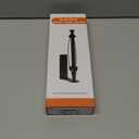 SetSail Paper Towel Holder, Single Hand Operable Paper Towel Holder Under Cabinet with Adjustable Damper, Easy Tear, Wall Mount, Self-Adhesive or Drilled for Kitchen Bathroom, Black (1 pack)