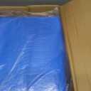 Inflatable Pool Cover Rectangle for 120 x 72, 130 x 72, 145" x 74" Pool, Secure Elastic Edge & Drawstrings 10' x 7' Rectangular Pool Covers for Above Ground Pools