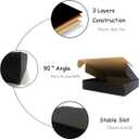 24 Pack 10 x 10x 2 Inches Shipping BoxesBlack 3 Layers Corrugated Cardboard Box, Mailer Boxes for Packaging Small Business Mailing Gifts Digest Giving Products Wrap Boxes (10''x10''x2'')