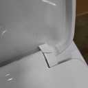 Deer Valley DV-1F026R Elongated One Piece Toilet with ADA Comfortable Seat Height, Dual Flush 1.1/1.6 GPF, Powerful & Quiet Modern Toilet for Bathroom, 10" Rough-In