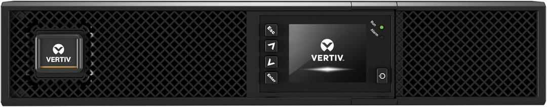Vertiv Liebert GXT5 UPS - 2000VA/1800W 120V, Online Double Conversion, 2U Rack/Tower, Energy Star Certified, Lead Acid, Sine Wave, Battery Backup, 0.9 Power Factor, Colored LCD (GXT5-2000LVRT2UXL)