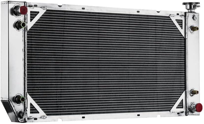3 Row Radiator for 1988-2000 Chevy GMC C/K C1500 C2500 C3500 K1500 K2500 K3500 Radiador for Suburban Tahoe GMC Yukon Cadillac Escalade 5.7L-7.4L V8 94 95 96 97 98 99 k1500 Aluminum Radiators