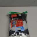 Hanes Men's Moisture-Wicking Ribbed, Lightweight Cotton Tank Undershirts, 6-Pack, Black/Grey, Size: 3X-Large