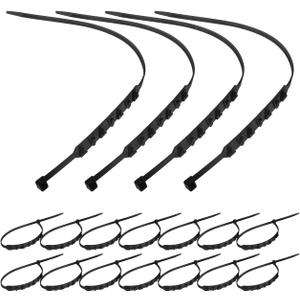 20Pcs Motorcycle Tire Snow Chains for Anti-Skid Traction on Snow and Ice Reusable Durable Cable Chains for Improved Vehicle Safety and Stability Easy Installation