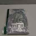 TIESOME Round Body Pillow Cover, 7.9 x 47Inch Round Bolster Body Pillow Case Soft Long Full Body Pillowcase with Zipper for Bedroom, Living Room Dark Gray (Note: This Purchase is for a case only)