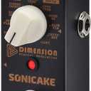 SONICAKE Modulation Pedal Modulation Guitar Pedal Phaser Flanger Chorus Tremolo Vibrato Autowah Guitar Effects Pedal 11 Modes