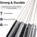 SUNCREAT Hammocks for Outside, Portable Heavy Duty Tree Hammock, Dark Gray & Light Gray