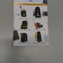 V VOLKGO Car Seat Travel Bag For Airplane with Padded Backpack Shoulder Straps, Gate Check Bag, Car Seat Bags for Air Travel Carseat Travel Cover, Carseat Travel Bag Cover for Airplane Travel