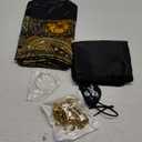 Women Pirate Costume Accessories Set|Headscarf Wrap Hat Sash Belt Cosplay Outfit With Stainless Steel Earring Necklace