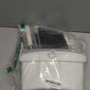 BSKLIN Broom and Dustpan Set, Broom Dustpan Combo Set for Home 52-in Long Adjustable Handle Broom with Dustpan Teeth to Clean Hair for Home Office Kitchen Lobby(White)