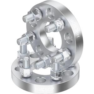 5x120mm Wheel Spacers 1" (25mm) Hub Bore 72.56mm with M12x1.5 Studs for BMW E31 E36 E46 E82 E88 90 E91 E92 E93 E60 E61 318i 323i 325i 328i 330i 335i 525i 545i Z3 Z4 Z8 M3 M5 M6 X1, 2PCS Wheel Adapters