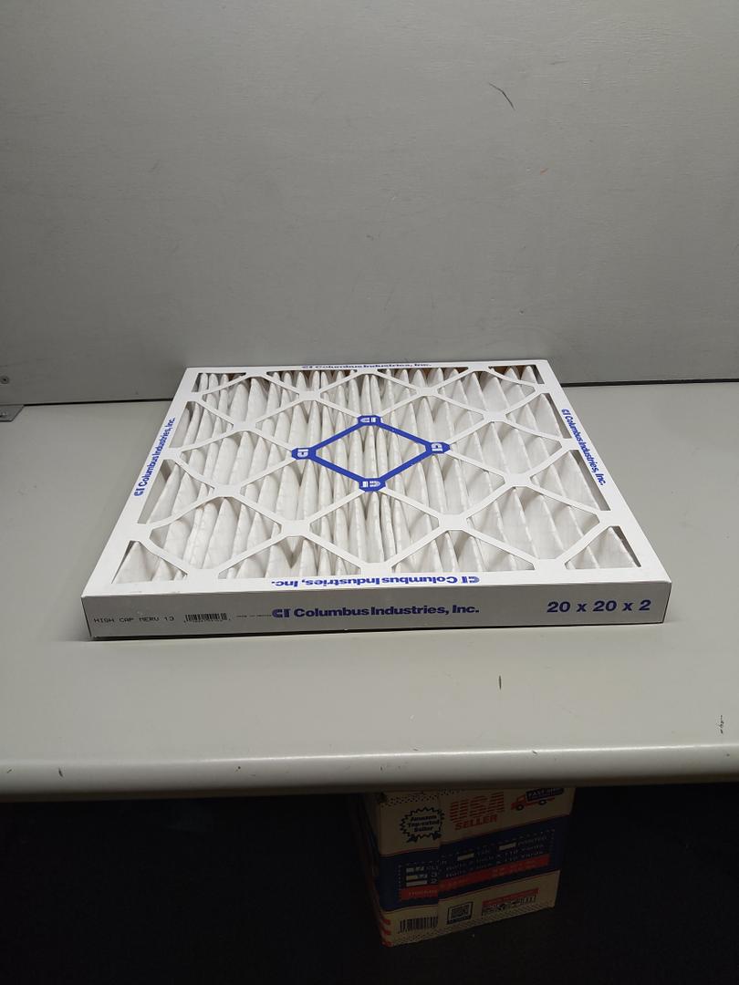 Columbus Industries Air Filter 20"x20"x2", Pack of 2