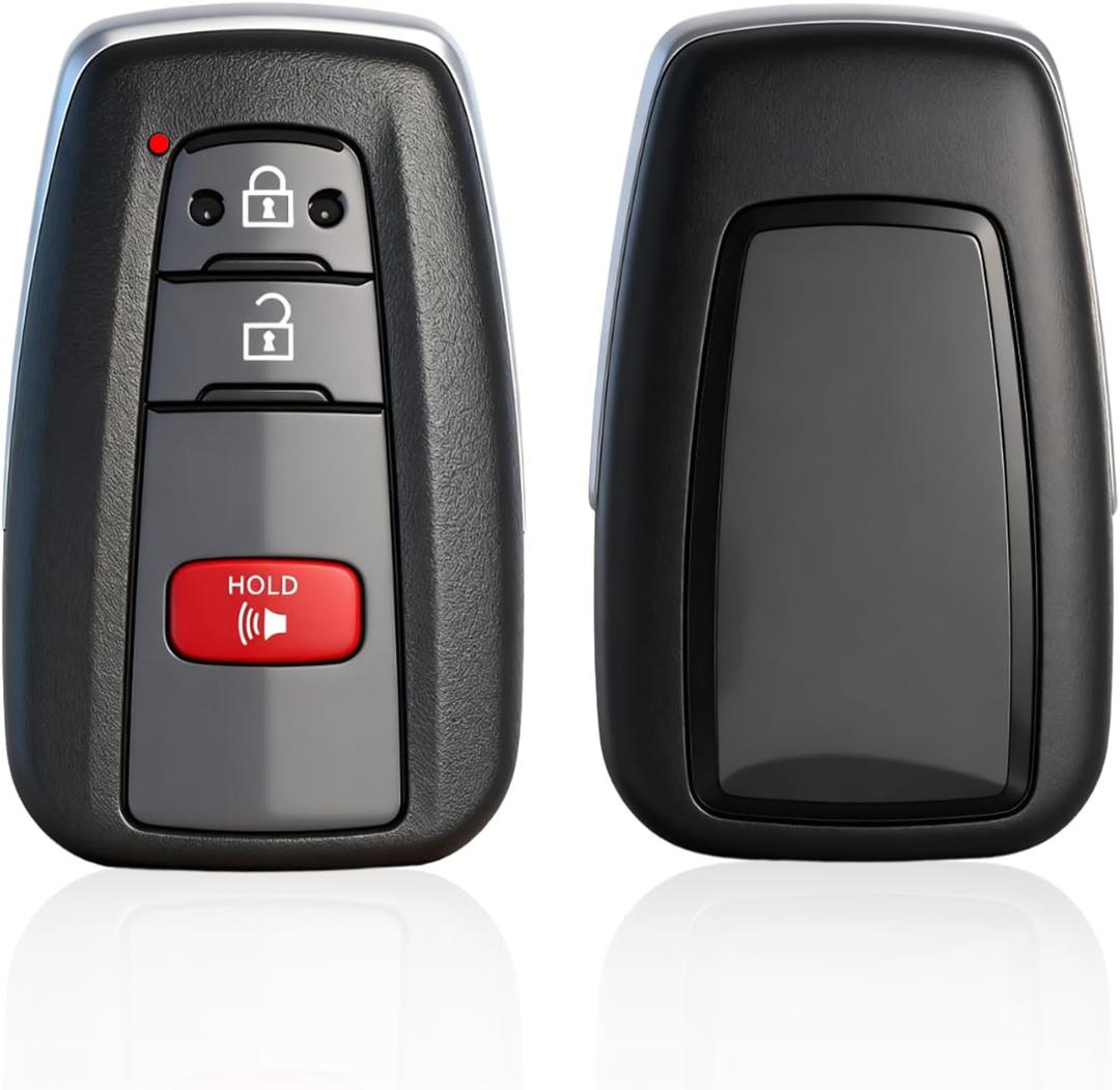 Smart Key Fob for Toyota Corolla Cross 2020-2022, YIKEBALOG 3-Buttons Proximity Remote Control Key Fob Replacement for Toyota Corolla Cross 2020 2021 2022 HYQ14FBN 8990H-12180 231451-2000