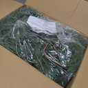 4-Pack Christmas Garlands for Decorating, 6FT Real Touch Norfolk Pine Garlands, Christmas Greenery Garland for Staircase, Fireplace, Wall, Porch, Home Holiday Outdoor Indoor Xmas Decor