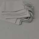 RACETOP 50 Pack White Kraft Paper Gift Bags, 5.8x3.2x8.25 Inch Small Paper Bags with Handles Bulk for Business, Parties & Retail, Shopping, Versatile for Birthday, Wedding, Grocery & Craft