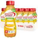 Premier Protein Shake, LIMITED EDITION Lemon Bar, 30g Protein, No Added Sugar, 24 Vitamins & Minerals to Support Immune Health, 11.5 fl oz, 12 Pack BBD 10 MAR 2027