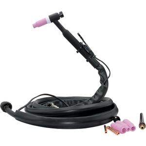 WP17 Air-Cooled Tig Torch With 13FT Cable Plug 16M-2 M16*1.5 Connector (WP17 black handle)