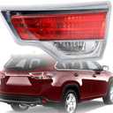 munirater 1-Pack Rear Right Tail Light Brake Lamp Replacement for Highlander 2014-2016 Inner Passenger Side