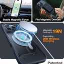TORRAS Magnetic Guardian Designed for iPhone 14 Pro Max Case [Military Grade Drop Tested] [Compatible with MagSafe] Slim Translucent Matte Case for iPhone 14 Pro Max Phone Case 6.7", Mystic Black