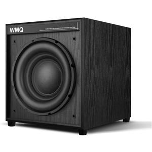 12" Active Home Theater subwoofer, Featuring RCA Input and Output interfaces, 400W RMS, Medium-Density fiberboard Cabinet with Heat Sink, Adjustable Crossover Frequency Range from 15-180 Hz.