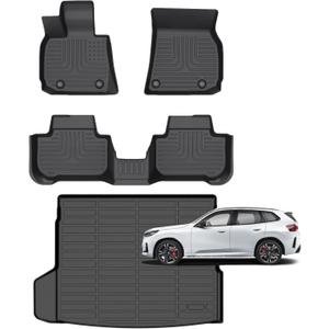 for BMW X3 Floor Mats 2025 2026,Car Mats for BMW X3 M50/30 xDrive All Weather Floor Mats Cargo Liner Anti-Slip Custom Fit for X3 2025 Accessories