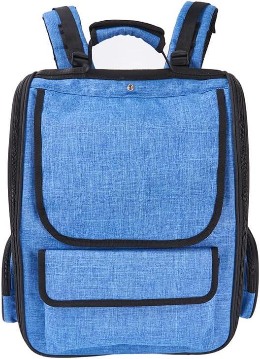Cat Backpack Carrier, 2 in 1 Expandable Cat Backpack with Breathable Mesh,Cat Carrying Backpack with Detachable Round Play Tunnel for Cat 17lbs & Small Dog 13lbs, Blue