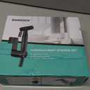 BARROCK Handheld Bidet Sprayer for Toilet, Stainless Steel Metal Made Baby Cloth Diaper Spraying Kit, Bathroom Toilet Bidet Attachment Set for Bathing Pets and Feminine Washing,Matte Black and Gold