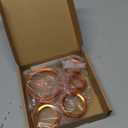 Savadicar CKT01 Billet Aluminum Control Knob Trim Sets, Headlight/4WD/HVAC Climate Control Knob Ring Bezels, Air Conditioner/Radio Switch Cover for 2021-2025 Ford Bronco, Interior Accessories, Orange