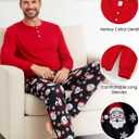 PATPAT Family Christmas Pajamas Matching Sets Holiday Christmas Pjs for Womens Kids Sleepwear including Socks (XXL)