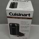 Cuisinart Coffee Grinder, One Touch Control Coffee Bean Grinder with Stainless Steel Bowl and Blades, 2.5 oz/70g Capacity Enough for 12 Cups, On/Off Switch with Safety Interlock, DCG-20BKN, Black