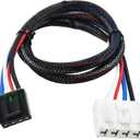 Oyviny 3020-P Brake Control Wiring Adapter for Dodge Ram 1995-2009/ Dodge Dakota 1997-2011/Dodge Durango 1998-2009 Plug Vehicle &Trailer Brake Controllers