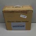 Electric Tankless Water Heater 3.5kW 110~120V, WINTEMP Provides hot water on demand without a storage tank, featuring self-adjusting temperature control, digital display and overheating protection