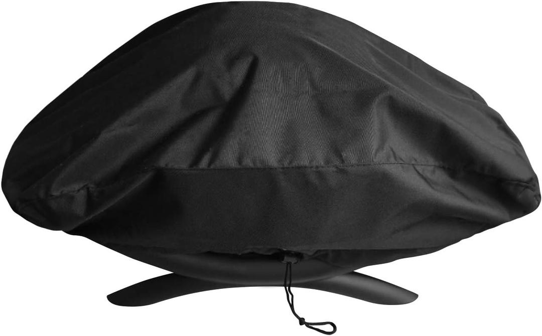 Unicook Waterproof Portable Grill Cover for Weber Q2000, Q200 Series and Baby Q Gas Grill, Compared to Weber 7111, All Weather Protection, Black