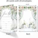 Join Us In Celebrating - Invitation Cards with Envelopes Pack of 20 (4"x6") - Floral Invitations for Baby Shower, Wedding, Bridal Shower, Baptism, etc.(144)