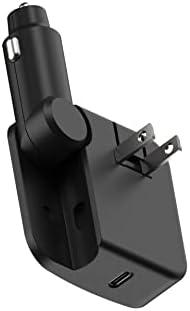 HCPDC30 PowerVolt 2 in 1 30W Home and Car Charger Compatible with USB-C Devices