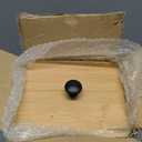 Dualshine Dog Treat Container Airtight Set of 2, Dog Treat Jars for Kitchen Countertop with Bamboo Lids, 30 Cups Capacity Metal Pet Food Storage Containers, 9x6.2 & 6.5x5.5(Black)