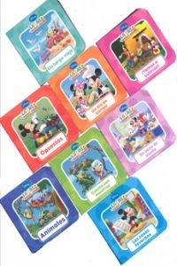 ESTUCHE 11  LIBROS MICKEY MOUSE CLUB HOUSE