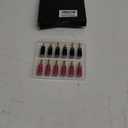 Banana Plugs with Dual Set Screws,Black and Red Aluminum Shell,6 Pairs
