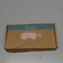 Heated Eye Mask - Rechargeable Electric Eye Mask for Dry Eyes, 2500 mAh Large Battery & Washable Cover, Eye Pad for Sleeping