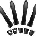 4Pcs Exterior Door Handles for Toyota Camry 2002-2006, Corolla Matrix 2003-2013, RAV4 2001-2012, Prius 04-09, Pontiac Vibe 2003-2010, Front & Rear Driver & Passenger Side Replaces# 81309 92894