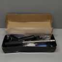 Leebein Electric Spin Scrubber, Cordless Cleaning Brush for Bathroom Shower Tub, IPX7 Waterproof Power Scrubber with 7 Brush Heads, Extendable Long Handle and 2 Speeds Scrubber for Bathtub Floor (Black)